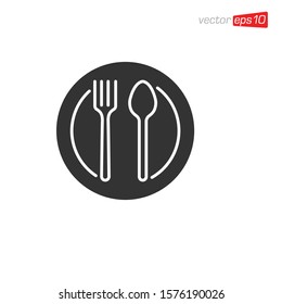 Cutlery Icon Design Vector Template