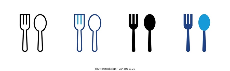 Cutlery Icon Element For Design