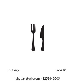 cutlery icon food symbol