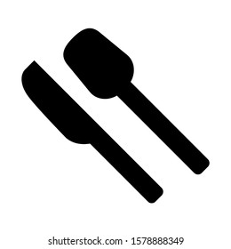 cutlery icon isolated sign symbol vector illustration - high quality black style vector icons

