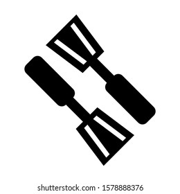 cutlery icon isolated sign symbol vector illustration - high quality black style vector icons
