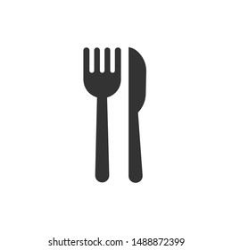 Cutlery Icon Isolated Vector Illustration On Stock Vector (Royalty Free ...