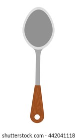 Cutlery icon. Menu and kitchen design. Vector graphic