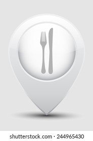Cutlery icon pointer