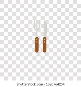 cutlery icon sign and symbol. cutlery color icon for website design and mobile app development. Simple Element from gastronomy set collection for mobile concept and web apps icon.