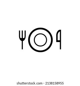 Cutlery icon simple vector perfect illustration