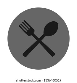  cutlery icon vector