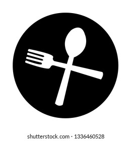  cutlery icon vector