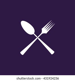 Cutlery Icon . Vector illustration
