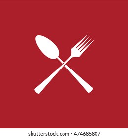 Cutlery Icon . Vector illustration