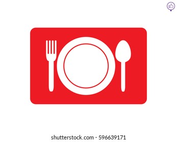 cutlery, icon, vector illustration eps10