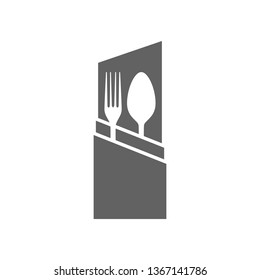 Cutlery Icon Vector logo for culinary business all company with modern high end look

