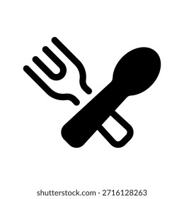 Besteck Symbol Vektorsymbol Design Illustration