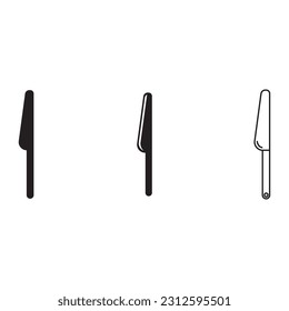 cutlery icon vector template illustration logo design