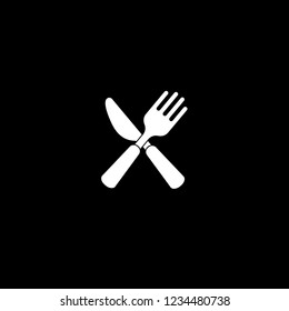 cutlery icon,emblem, label, badge,sticker, logo. Designed for your web site design, logo, app, UI
