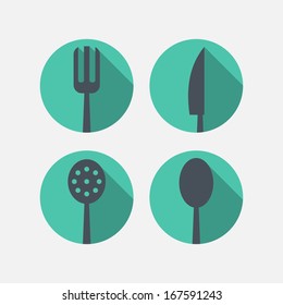 Cutlery icons