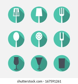 Cutlery icons
