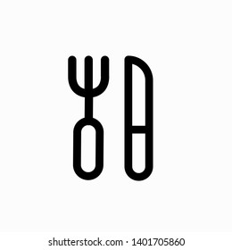 Cutlery icon,vector illustration. Flat design style. vector cutlery icon illustration isolated on White background, cutlery icon Eps10. cutlery icons graphic design vector symbols.