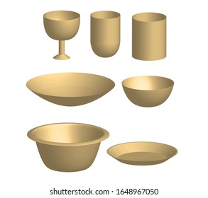 cutlery in the kitchen. mock up design