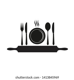 Cutlery kitchen set vector illustration with white background