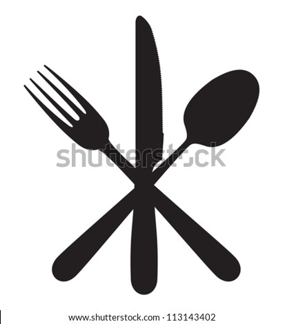 Cutlery - knife, fork and spoon