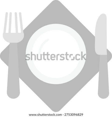 Cutlery Line vector Icon Design