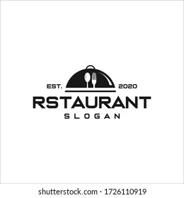 cutlery logo vector vintage design restaurant food