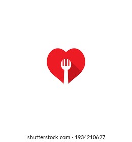 Cutlery Love Food Icon
suitable for restaurant logo