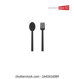 Cutlery Restaurant Icon Design Vector