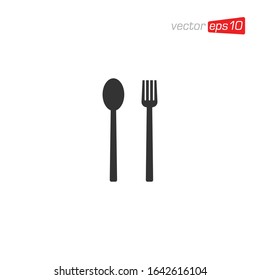 Cutlery Restaurant Icon Design Vector
