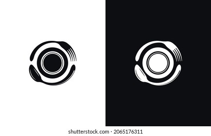 Cutlery set. Fork, spoon, knife. Realistic tableware. Kitchen utensil. Flat style. Vector illustration. EPS 10