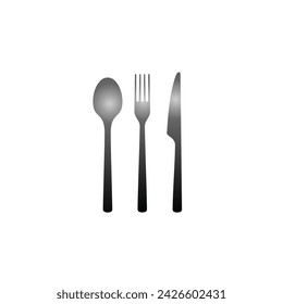 Cutlery set icon vector illustration