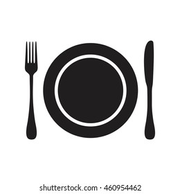 Cutlery Set knife, fork ,a plate