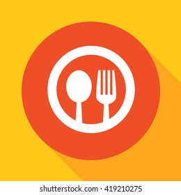 cutlery set sign