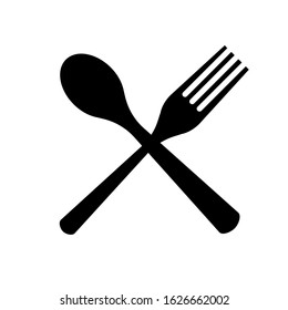 Fork Spoon Icon Vector Sign Isolated Stock Vector (Royalty Free) 1730286748