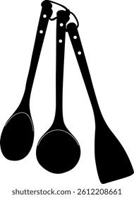 Cutlery Silhouette Spoon Knife Fork and More