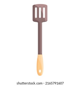 Cutlery spatula icon cartoon vector. Grill bbq. Fork tool