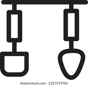 Cutlery Spoon Restaurant Outline Icon