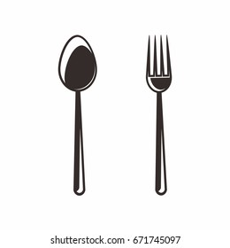 Cutlery and Spoon template vector