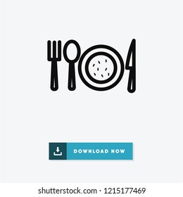 Cutlery vector icon