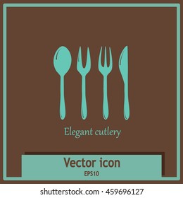 Cutlery vector icon