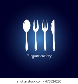 Cutlery vector icon