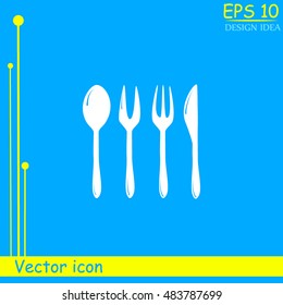 Cutlery vector icon