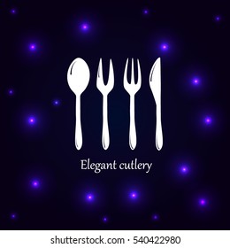 Cutlery vector icon