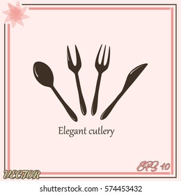 Cutlery vector icon