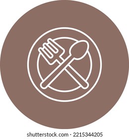 Cutlery vector icon. Can be used for printing, mobile and web applications.