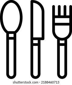Cutlery Vector Icon Design Illustration