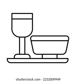 Cutlery Vector Icon fully editable


