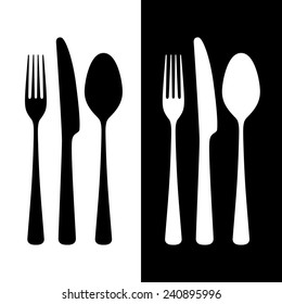 Cutlery, vector illustration