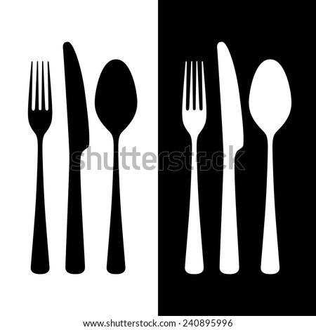 Cutlery, vector illustration